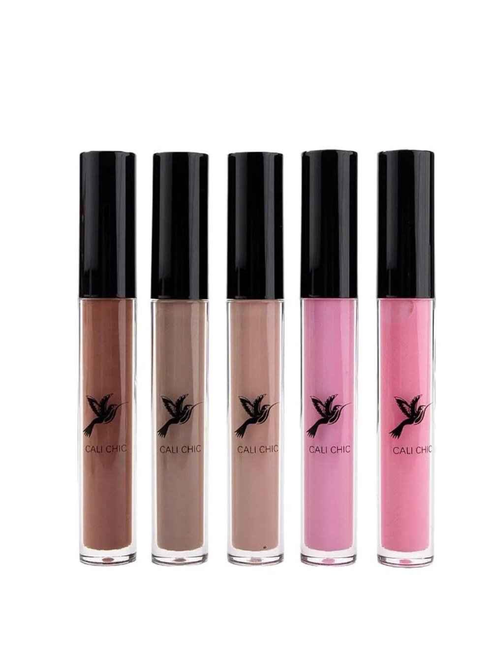 Cali Chic Lip Gloss Bubble Gum Vegan Moisturizing Hydrating Long-Lasting Glossy